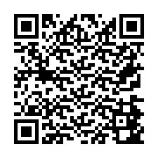 QR Code for Phone number +26774842005