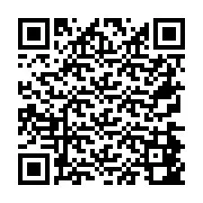 QR Code สำหรับหมายเลขโทรศัพท์ +26774842010