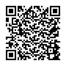 QR-код для номера телефона +26774842049