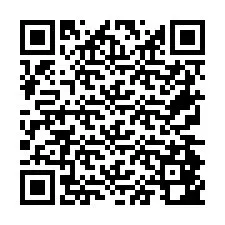 QR Code for Phone number +26774842191