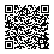 QR код за телефонен номер +26774842234