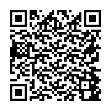 QR Code สำหรับหมายเลขโทรศัพท์ +26774842292