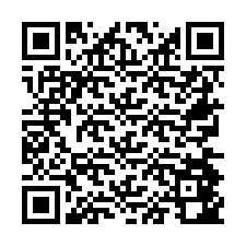 QR-код для номера телефона +26774842328