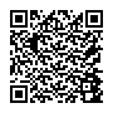 QR-код для номера телефона +26774842361