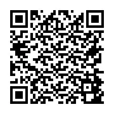 QR код за телефонен номер +26774842422