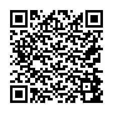 QR Code สำหรับหมายเลขโทรศัพท์ +26774842435