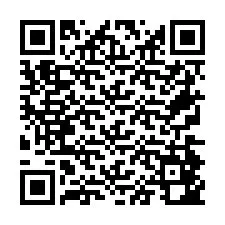 QR Code สำหรับหมายเลขโทรศัพท์ +26774842451