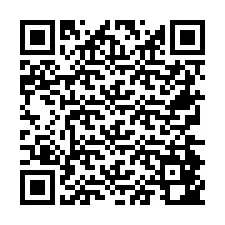 QR код за телефонен номер +26774842464