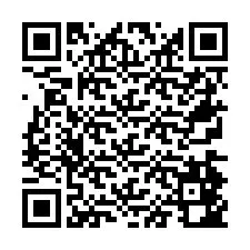 QR-код для номера телефона +26774842500