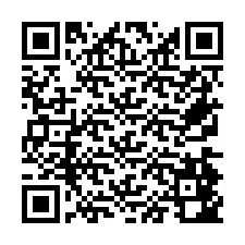 QR-code voor telefoonnummer +26774842503