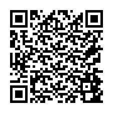 QR-код для номера телефона +26774842551