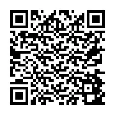 QR Code for Phone number +26774842609