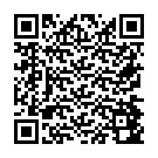 QR-код для номера телефона +26774842616