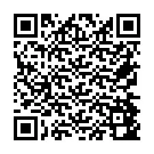 QR-Code für Telefonnummer +26774842623