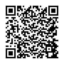 QR Code สำหรับหมายเลขโทรศัพท์ +26774842626