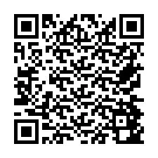 QR-code voor telefoonnummer +26774842637