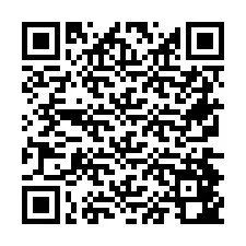 QR-code voor telefoonnummer +26774842642