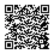 QR Code for Phone number +26774842649