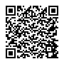 QR-Code für Telefonnummer +26774842694