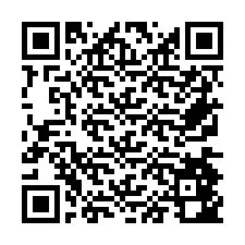 QR-Code für Telefonnummer +26774842707