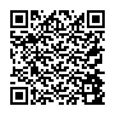 Código QR para número de telefone +26774842730