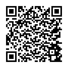 QR-Code für Telefonnummer +26774842738