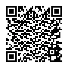 QR Code for Phone number +26774842859