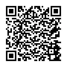 QR Code for Phone number +26774842881
