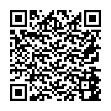 QR kód a telefonszámhoz +26774842885