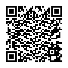 QR-code voor telefoonnummer +26774842901