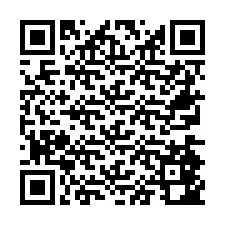 QR Code pour le numéro de téléphone +26774842908