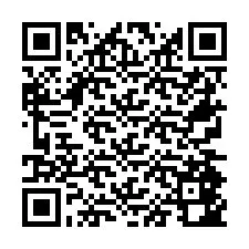 QR-code voor telefoonnummer +26774842990