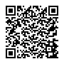 QR kód a telefonszámhoz +26774843000