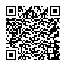 QR Code for Phone number +26774843021