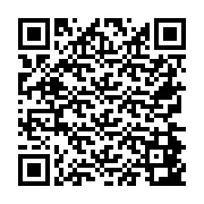 Código QR para número de telefone +26774843024