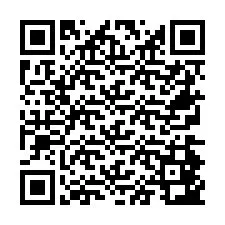 QR Code for Phone number +26774843044