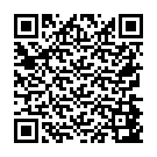 QR Code for Phone number +26774843054