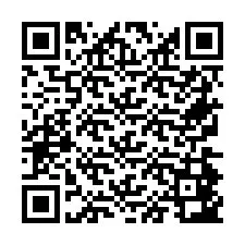 QR Code for Phone number +26774843056