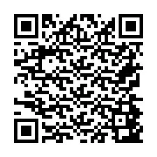 QR Code for Phone number +26774843065