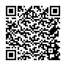 QR Code for Phone number +26774843067
