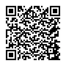 QR Code for Phone number +26774843151