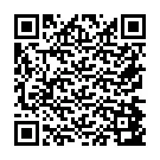 QR Code for Phone number +26774843216