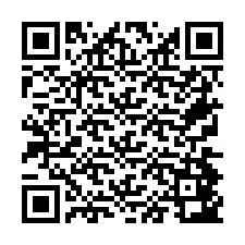 QR Code for Phone number +26774843251