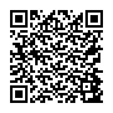 QR Code for Phone number +26774843260