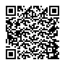 QR Code for Phone number +26774843296