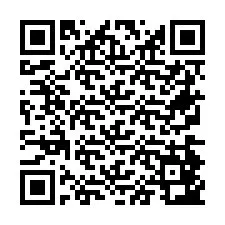 QR Code for Phone number +26774843412