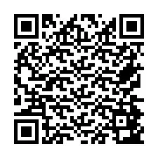 电话号码二维码 +26774843477