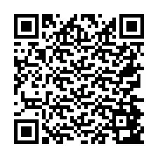 电话号码二维码 +26774843478