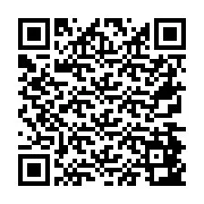 QR Code for Phone number +26774843480
