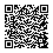 电话号码二维码 +26774843482